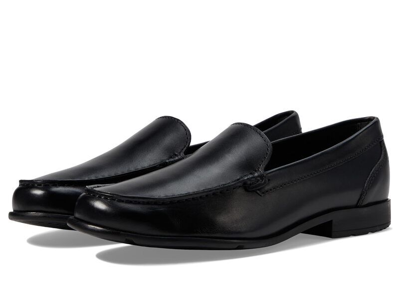 ロックポート メンズ シューズ スリッポン・ローファー Rockport Classic Loafer Lite Venetian Black II ブラック