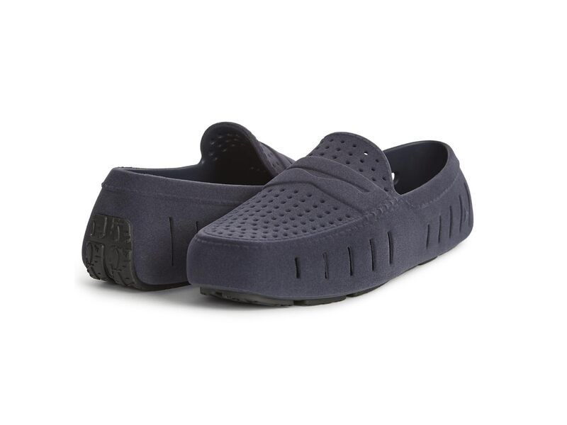 フローファ メンズ シューズ スリッポン・ローファー Floafers Country Club 20 Navy Vegan Sued ネイビー