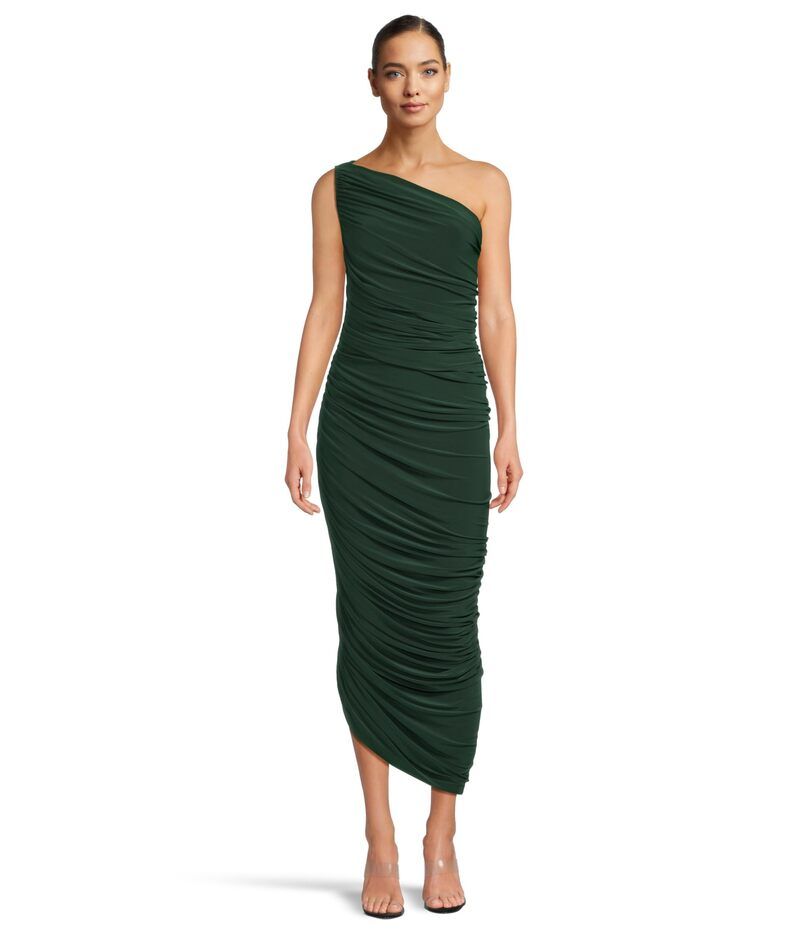 ノーマカマリ レディース トップス ワンピース Norma Kamali Diana Gown Dark Emerald エメラルド