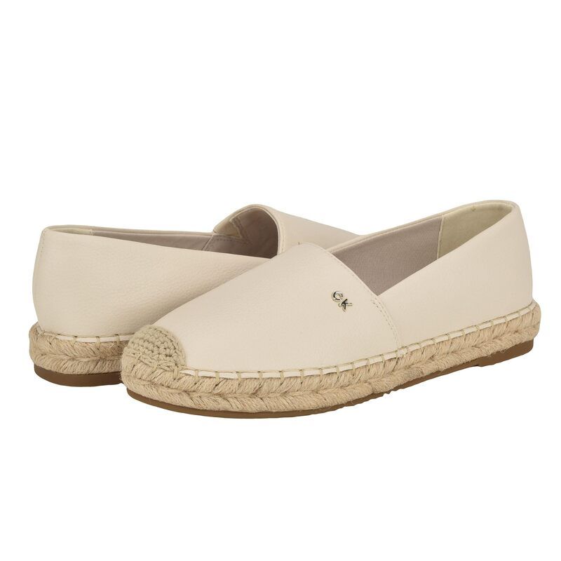 カルバンクライン レディース シューズ サンダル Calvin Klein Popular Ivory アイボリー
