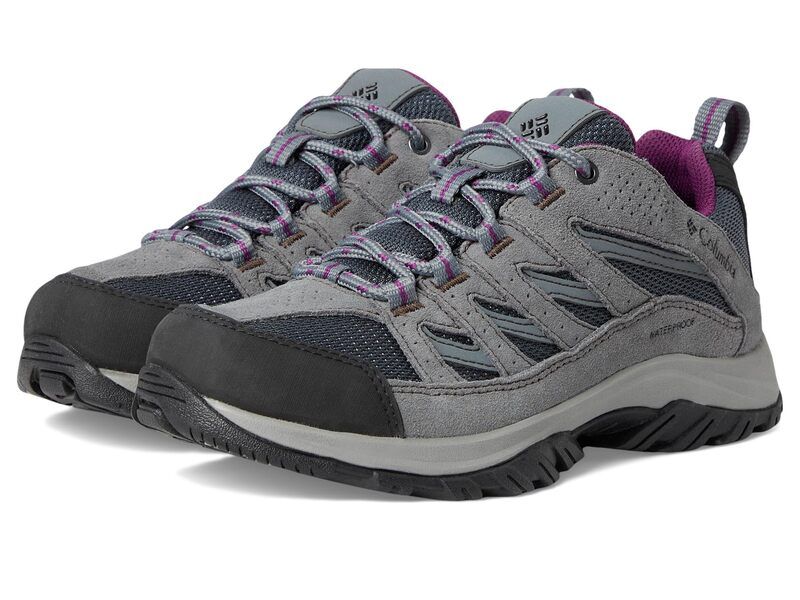 コロンビア レディース シューズ スニーカー Columbia Crestwood Waterproof GraphiteWild I グラファイト