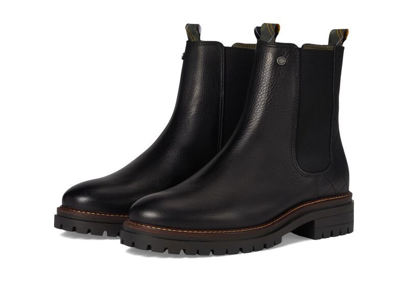 バブアー レディース シューズ ブーツ・レインブーツ Barbour Evie Black ブラック