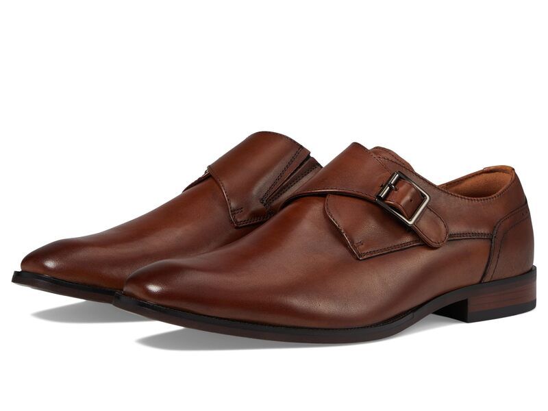 フローシャイム メンズ シューズ オックスフォード モンクストラップ モンク Florsheim Sorrento Plain Toe Single Monk Strap Cognac Smooth 23,532円