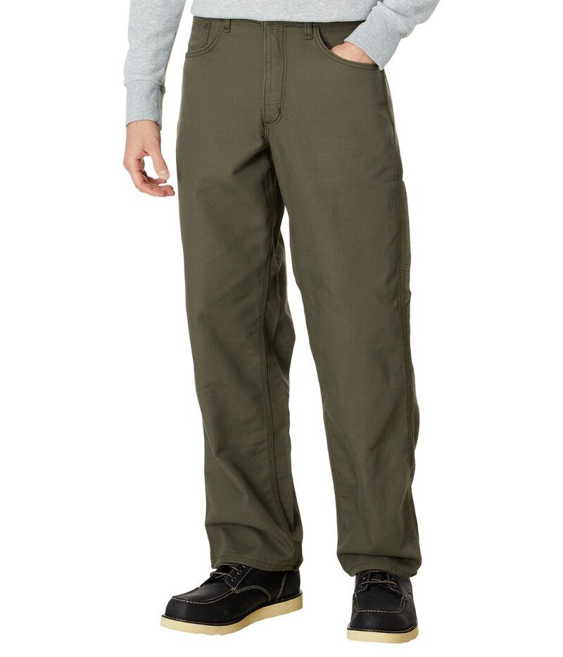 カーハート メンズ ボトムス カジュアルパンツ Carhartt FR Loose Straight Canvas Pant Moss
