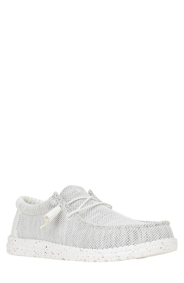 ヘイデュード メンズ シューズ スリッポン・ローファー Hey Dude Wally Stretch Sox SlipOn Storm White ホワイト