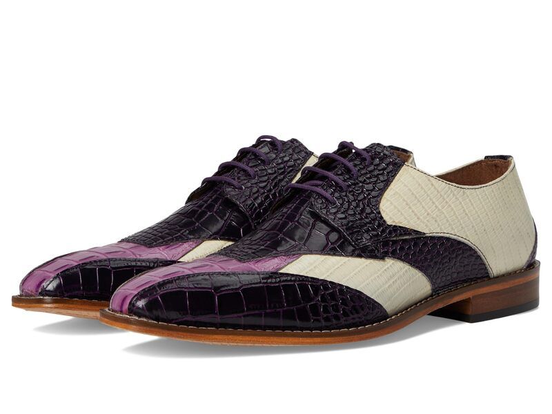 ステイシーアダムス メンズ シューズ オックスフォード レース Stacy Adams Tristano Bike Toe LaceUpurple Multi パープル