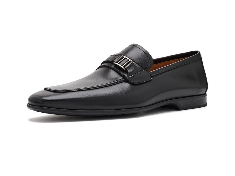 マグナーニ メンズ シューズ スリッポン・ローファー Magnanni Tazz Side Bit Black ブラック