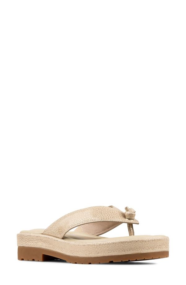 ドナルドプリネール レディース シューズ サンダル プラットフォーム Donald Pliner Samiya Platform Flip Flop Women PLATINUM