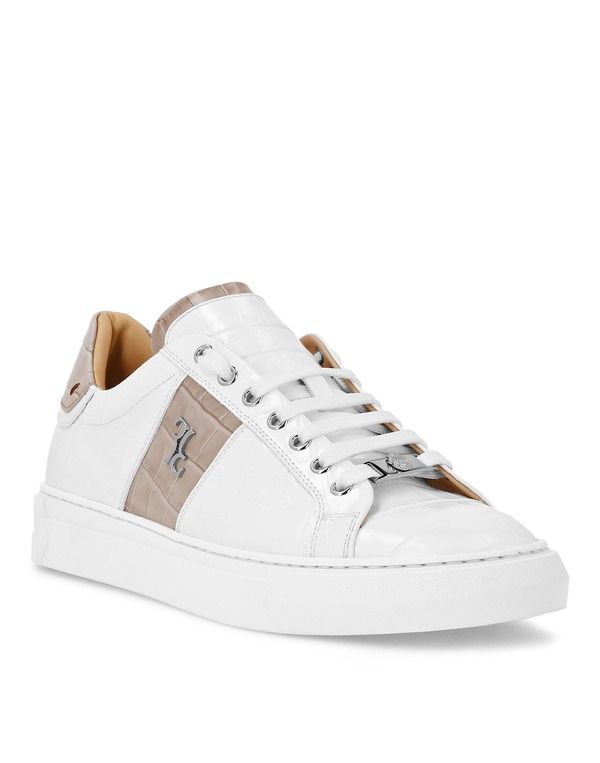 ビリオネア メンズ シューズ スニーカー BILLIONAIRE Low Top Sneakers Cocco Men Men white beige 67,540円