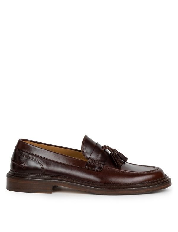 ボビーズ メンズ シューズ スリッポン・ローファー Bobbies Vadim Loafers Men Bison