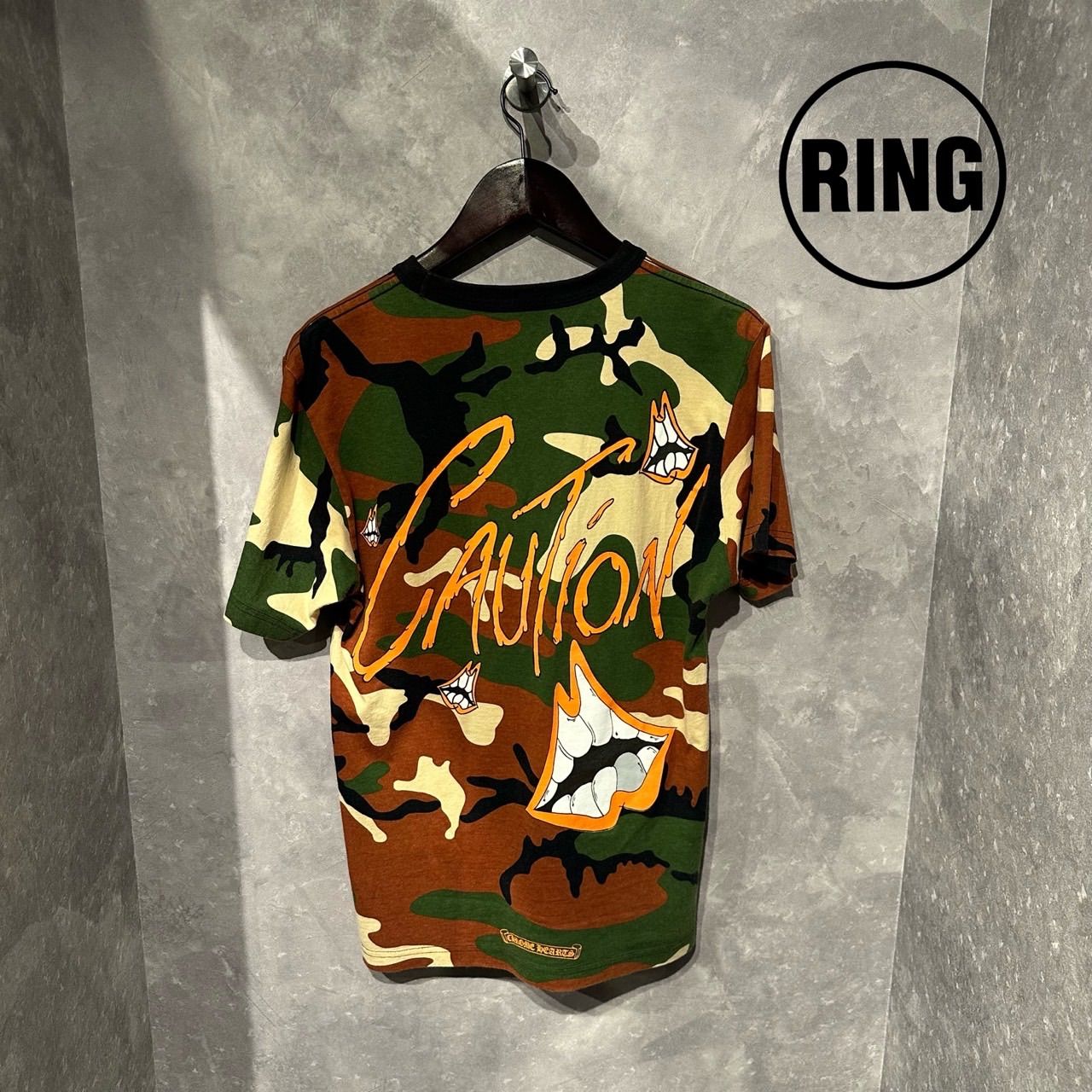 Chrome Hearts MattyBoy Caution CAMO S/S Tee 57,600円