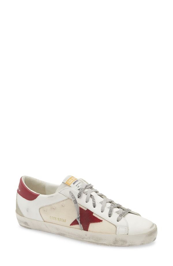 ゴールデングース メンズ シューズ スニーカー Golden Goose SuperStar Sneaker Men BEIGEWHITEREDGREY ホワイト
