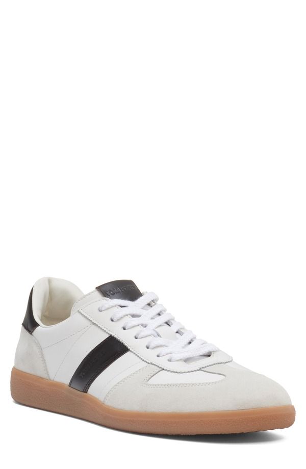 トム・フォード メンズ シューズ スニーカー TOM FORD Archer Sneaker Men 5W028 OPTICAL WHITE AMBER ホワイト