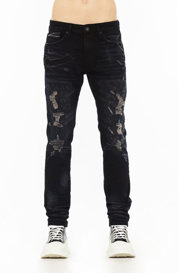 カルト オブ インディビジュアリティ メンズ ボトムス デニムパンツ スリムフィット ストレート ジーンズ Cult of Individuality Rocker Slim Fit Straight 36,270円
