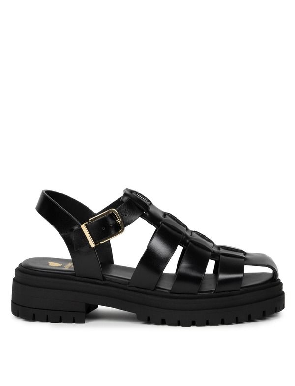 ボビーズ レディース シューズ サンダル Bobbies Billy Flat Sandals Women Absolute Black ブラック
