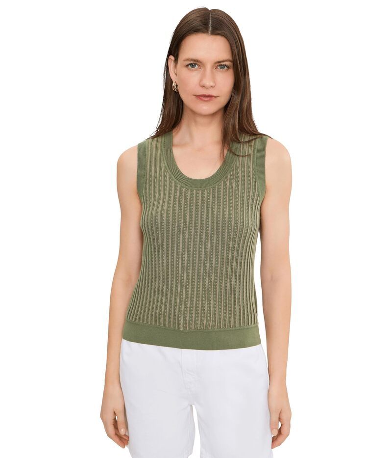 バーレイ レディース トップス シャツ ニット Varley Aldcroft Stitch Knitank Olivine