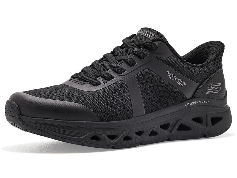 スケッチャーズ メンズ シューズ スニーカー Bobs From Skechers Bobs Arc Waves Remix Feel Grounded GlideStep HandsFree Sli