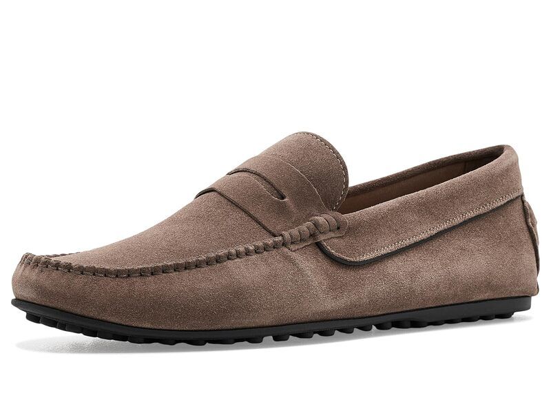 アンドレアース メンズ シューズ スリッポン・ローファー Andre Assous Patrick Taupe Suede トープ