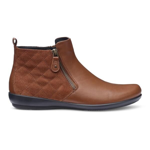 フーター レディース シューズ ブーツ・レインブーツ アンクル Hotter Winchester Standard Fit Ankle Boots Rich Tan タン