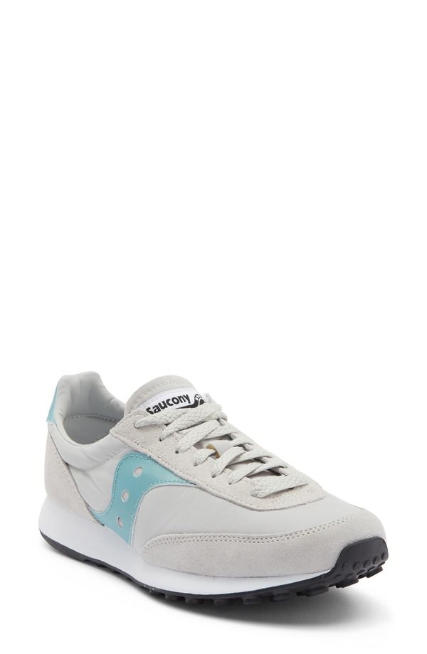 サッカニー レディース シューズ スニーカー Saucony Trainer 80 Classic Sneaker Women CADET GLASSINE 22,960円