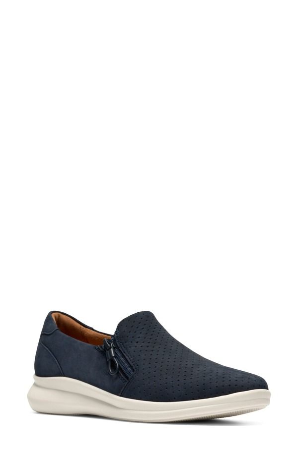 クラークス レディース シューズ スニーカー Clarks Lynell Sky Sneaker Women NAVY NUBUCK ネイビー