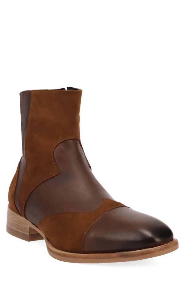 ディンゴ メンズ シューズ ブーツ・レインブーツ Dingo Barnsley Boot Men BROWN ブラウン