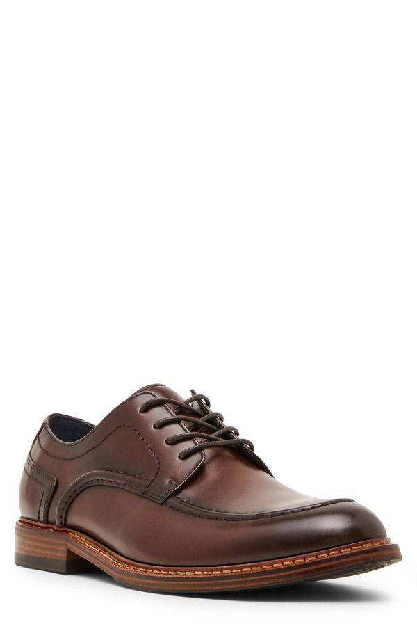 スティーブ マデン メンズ シューズ オックスフォード ダービー Steve Madden Everet Apron Toe Derby Men BROWN ブラウン
