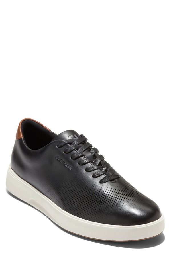 コールハーン メンズ シューズ スニーカー Cole Haan GrandPro CitySpectre Laser Perforated Sneaker Men BLACK BRITISH TAN 27,160円