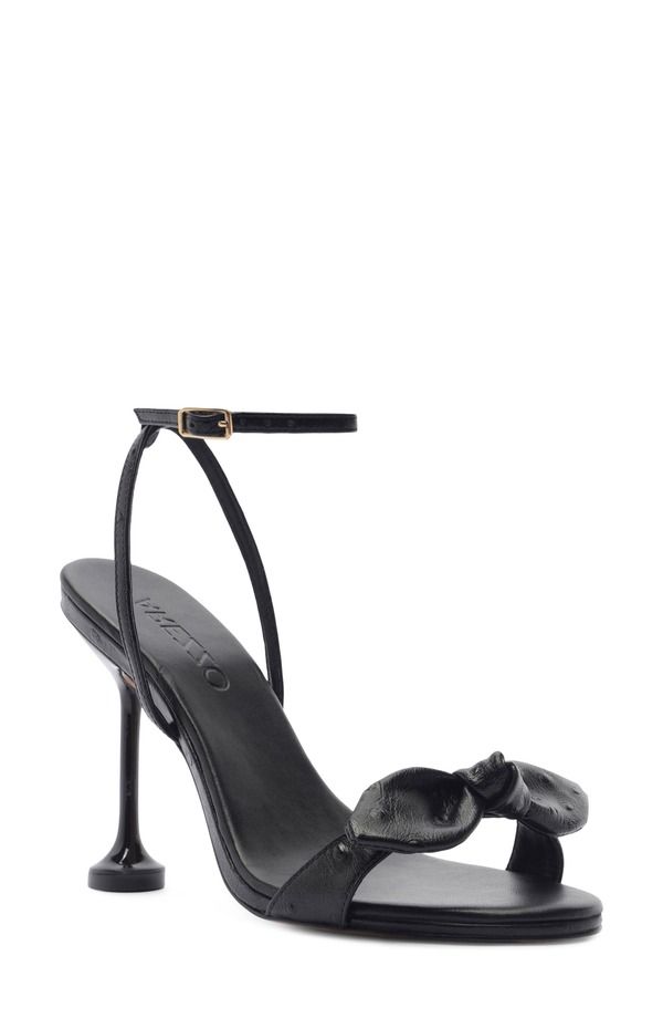 アレッツォ レディース シューズ サンダル アンクル Arezzo Addie Ankle Strap Sandal Women BLACK ブラック 27,170円