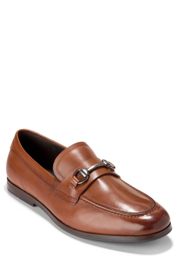 コールハーン メンズ シューズ ローファー Cole Haan Wyeth Grand Bit Loafer Men CH BRITISH TAN DARK NATURAL タン