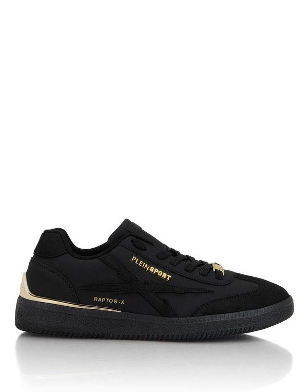 プレイン スポーツ レディース シューズ スニーカー PLEIN SPORT LowTop Sneakers RaptorX Unisex Unisex blacklight gold ブラック