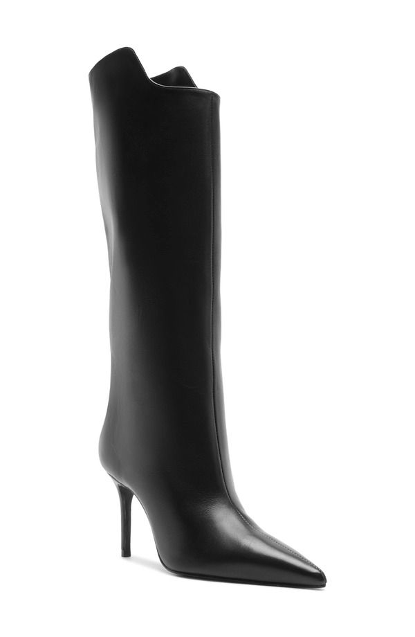 シュッツ レディース シューズ ブーツ・レインブーツ Schutz Ophelia Knee High Boot Women BLACK ブラック