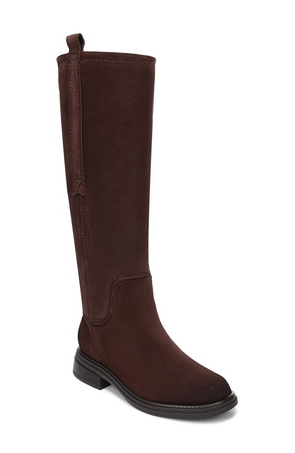ナチュライザー レディース シューズ ブーツ・レインブーツ Naturalizer Olive Knee High Boot Women CHOCOLATE SUEDE チョコレート