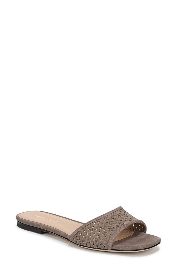 ヴェロニカ ベアード レディース シューズ サンダル Veronica Beard Myla Perforated Slide Sandal Women BARK