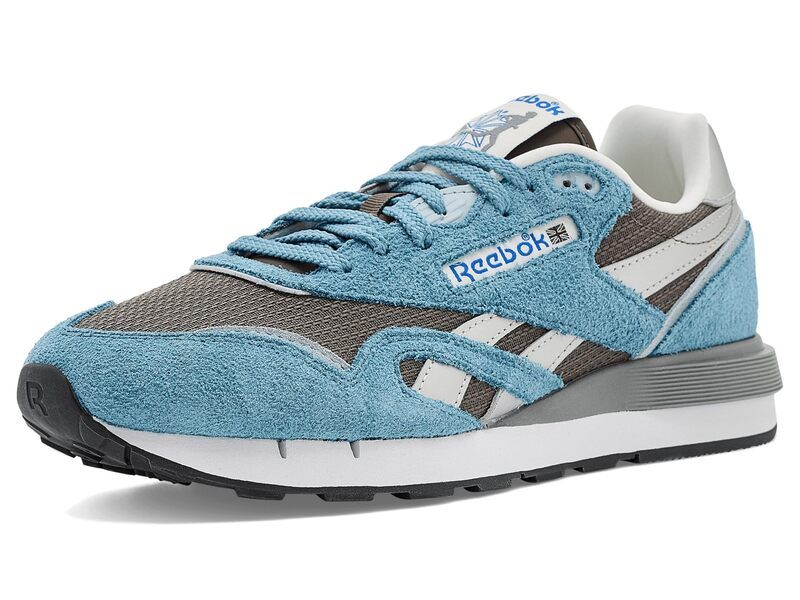 リーボック メンズ シューズ スニーカー ナイロン Reebok Lifestyle Classic Nylon 89 Warped BlueTrek GreyIce Blue グレー