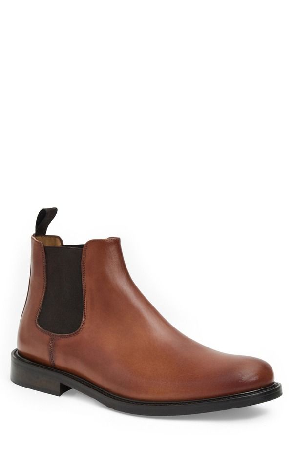 ブルーノマグリ メンズ シューズ ブーツ・レインブーツ チェルシーブーツ チェルシー Bruno Magli Dorato Chelsea Boot Men COGNAC LEATHER