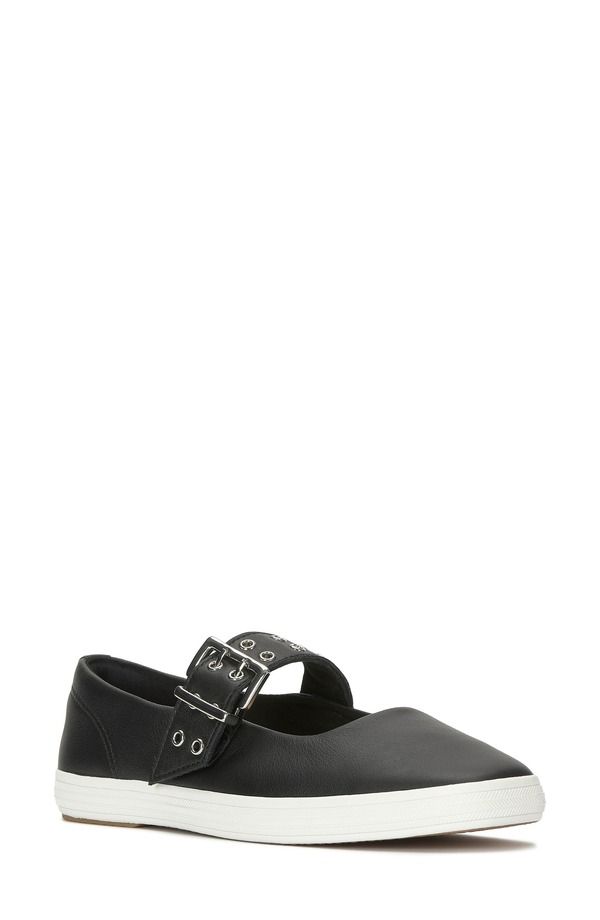 ケッズ レディース シューズ スニーカー Kedsquare Toe Mary Jane Women BLACK ブラック