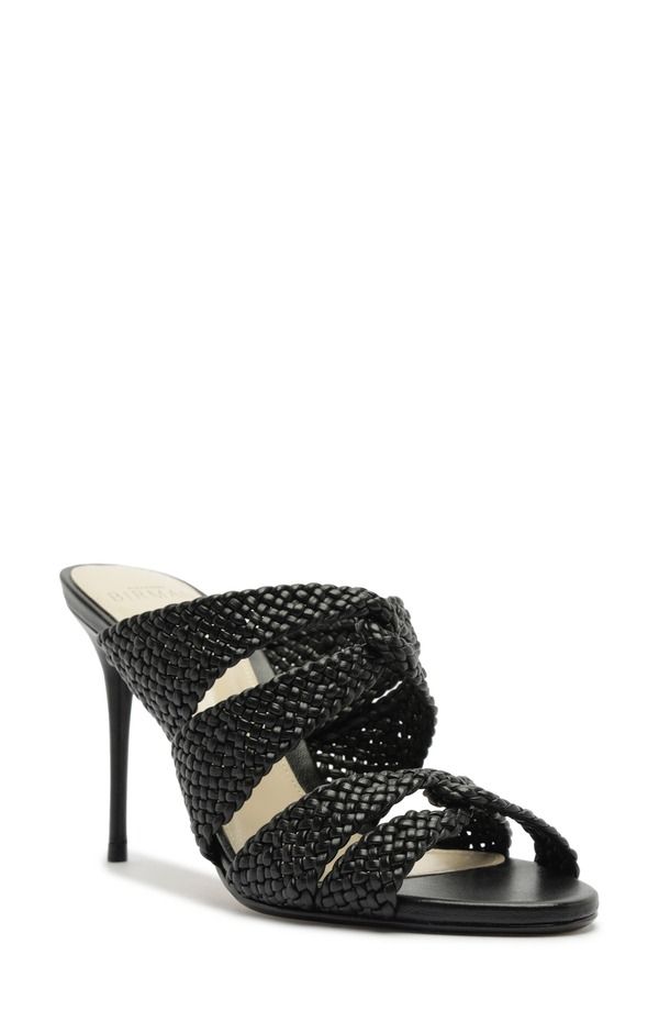 アレクサンドラバードマン レディース シューズ サンダル Alexandre Birman Sabrina Mule Sandal Women BLACK ブラック