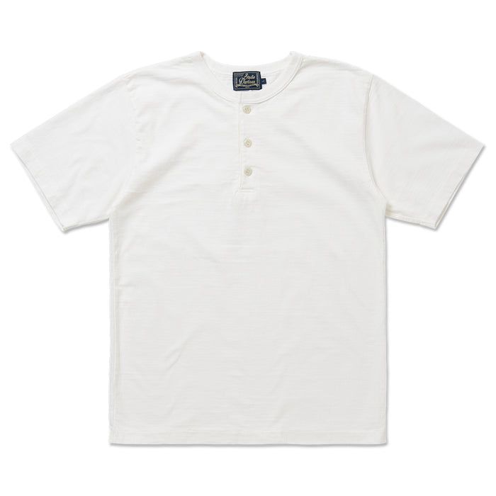 STUDIO D’ARTISAN ダルチザン 石川台小寸編み天竺ヘンリーネックTシャツ【8205】 10,164円