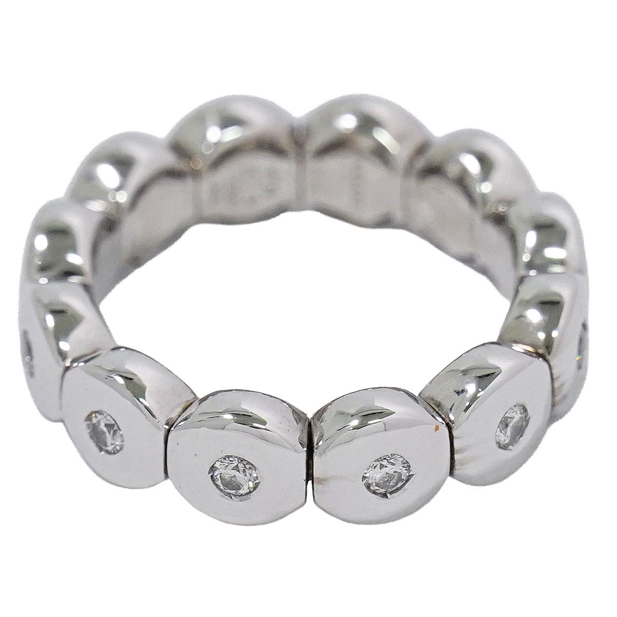 本物 ケイテン QAYTEN ダイヤモンド 0.30ct 750 WG リング 指輪 12-21号 ホワイトゴールド アクセサリー ジュエリー 中古・ 119,000円