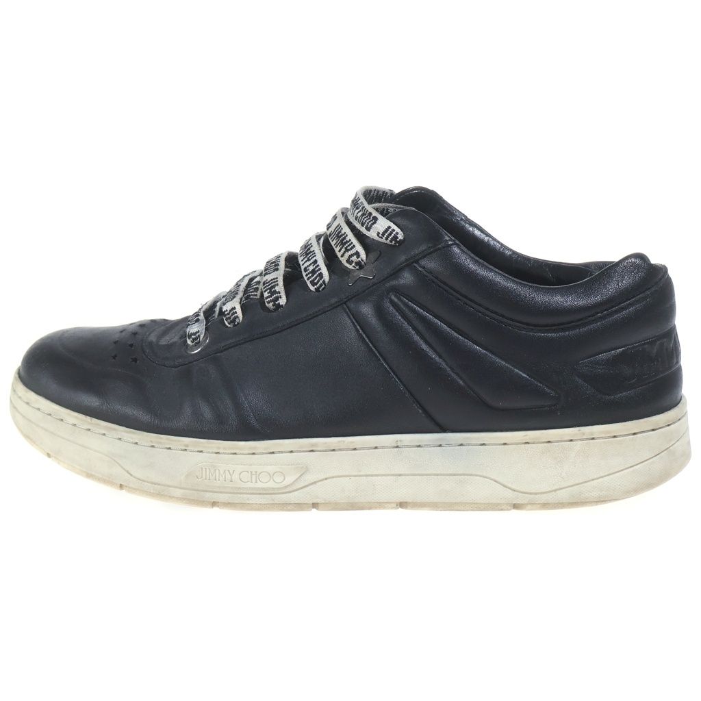 JIMMY CHOO (ジミーチュウ) ロゴシューレース ローカットスニーカー ブラック 6,600円