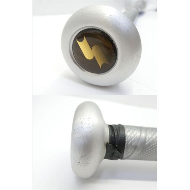 SSK MM23 SBB4037SLV 84cm 720g 軟式用バット ケース付 野球 △WS2975
