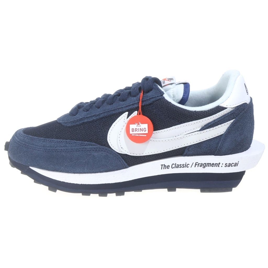 NIKE (ナイキ) ×SACAI ×FRAGMENTS LD WAFFLE DH2684-400 エルディーワッフル ローカットスニーカー US10/28.0cm ネイビー 26,411円