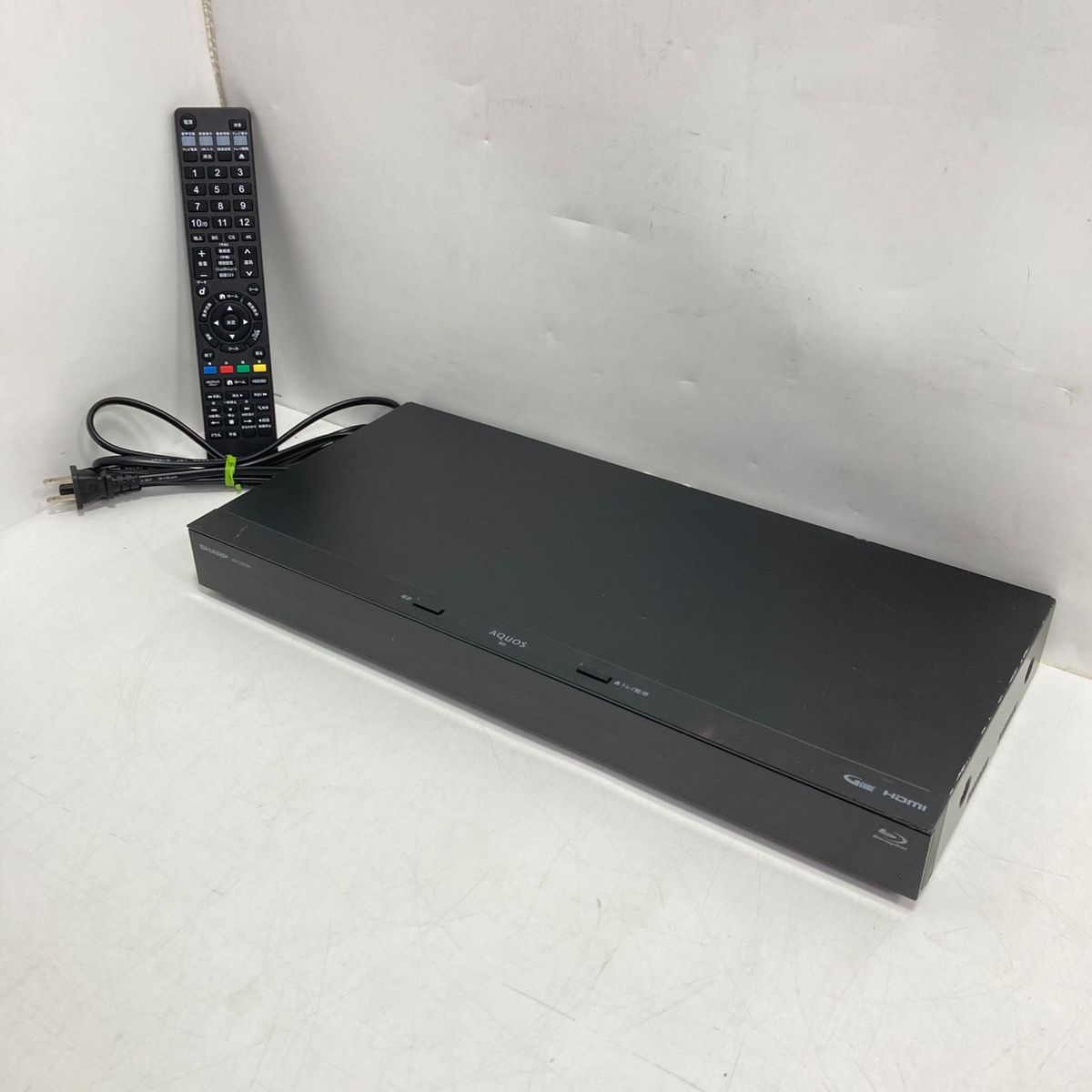 SHARP シャープ AQUOS アクオス ブルーレイディスクレコーダー2B-C10CW1