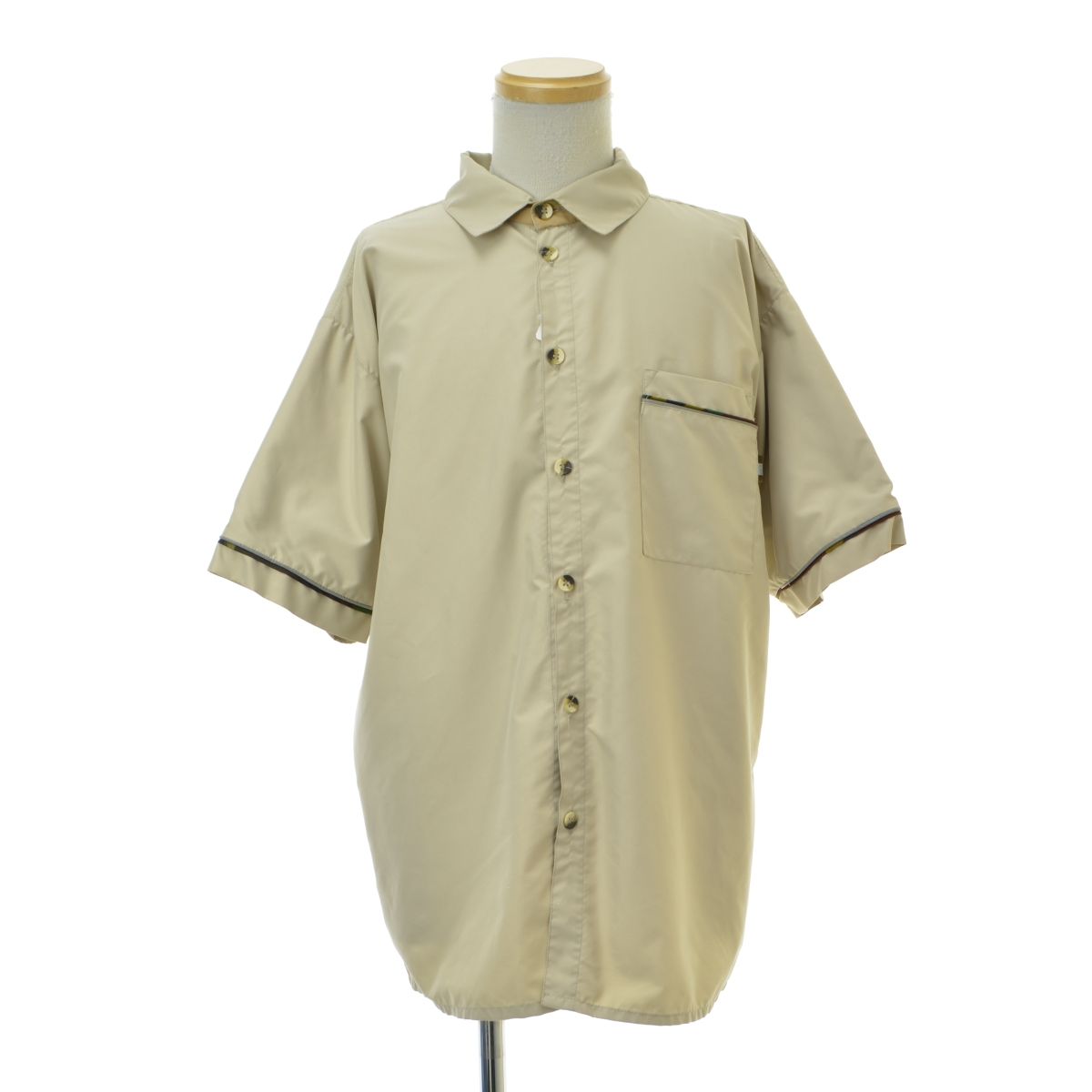 【Maharishi】90s 忍者タグ archive リフレクター パイピング半袖シャツ 12,197円