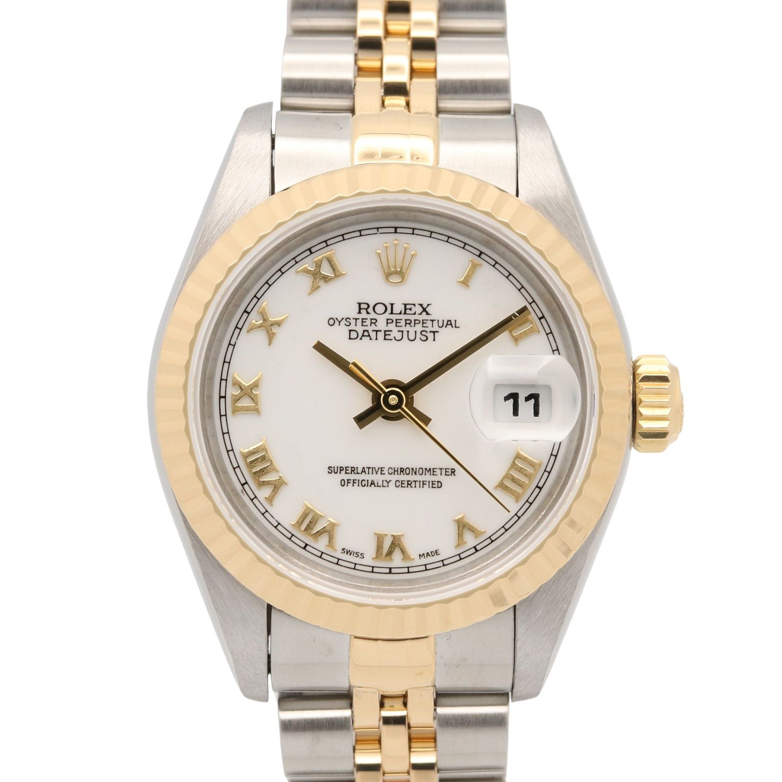 ROLEX ロレックス デイトジャスト S番 腕時計
