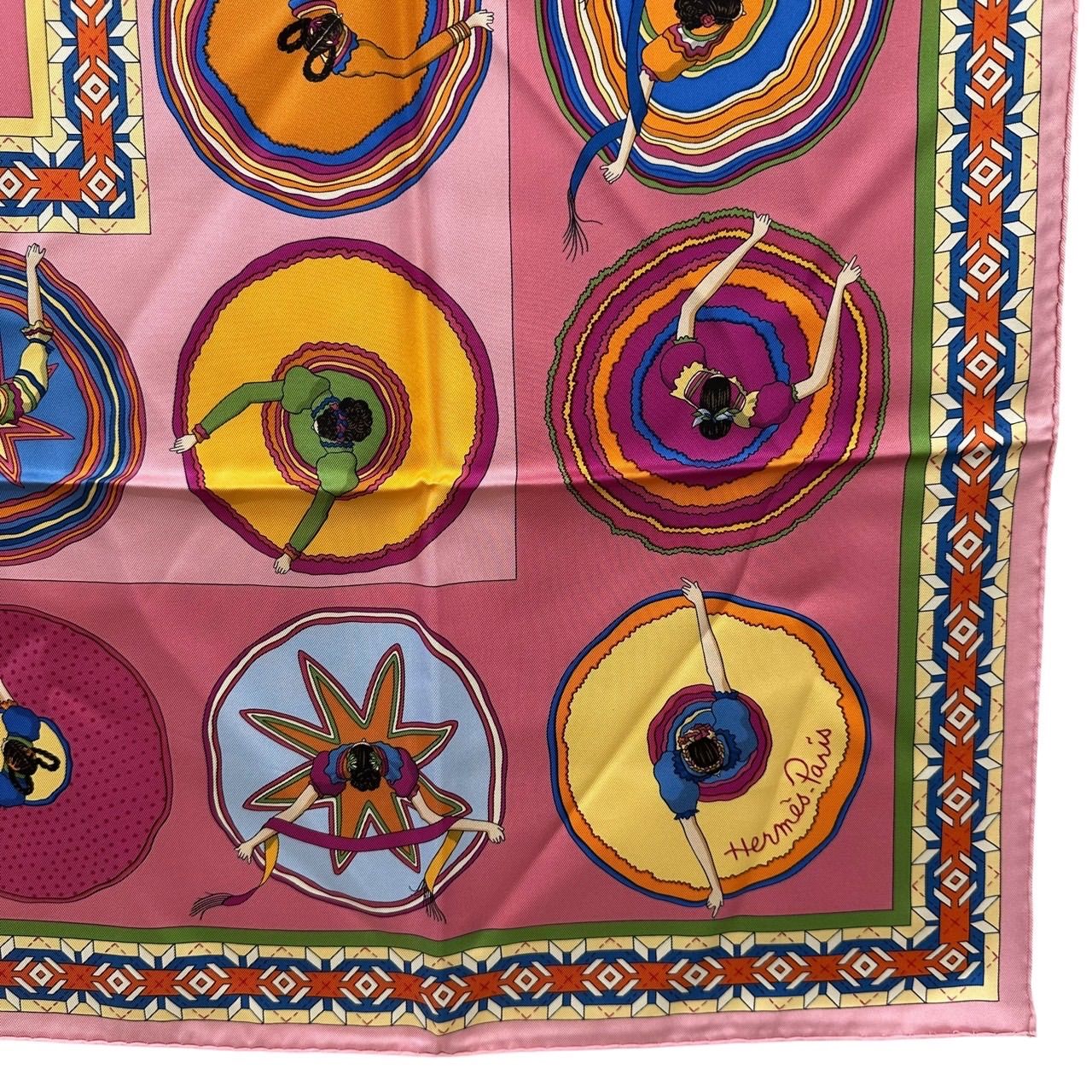 ✨美品✨Hermès エルメス メキシカンダンス Belles du Mexique カレ90