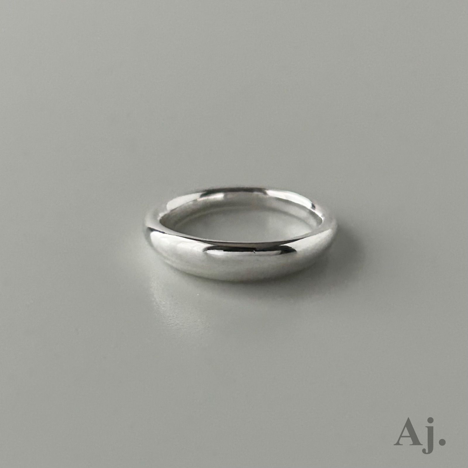 ジョージジェンセン 501A カーヴ リング 指輪 silver 925 #57 約16号 Georg Jensen