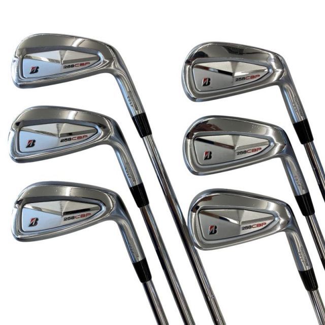 【中古】 ブリヂストン BRIDGESTONE 258CBP 6S アイアンセット IR リシャフト (フレックスその他) メンズ 男性用 右利き 右用 Cランク ゴルフクラブ