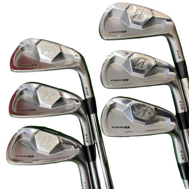 【中古】 ブリヂストン TOUR B X-CB 6S アイアンセット IR NS PRO 950GH (フレックスS) メンズ 男性用 右利き 右用 Cランク ゴルフクラブ